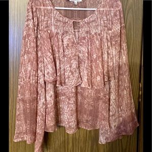 Jennifer Lopez Ruffle Top